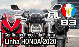 Saiba os preços da futura linha Honda 2020
