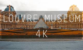 Um passeio em 4K pelo icônico Museu do Louvre